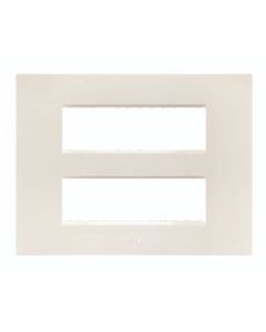 12 Module Classic white plate + + Frame - Lyncus