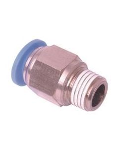 Mercury 3/8" X 08 MM ODPush Type Male Connector  - MPC 08 - 03 (Pack of 10)