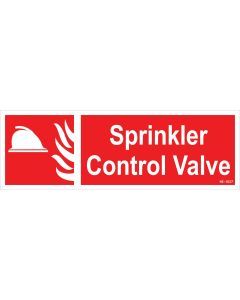 Sprinkler Control Valve Sign Board | Sprinkler Control Valve Signage - NIYATI 