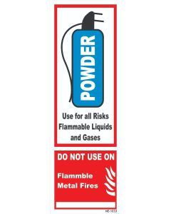 Abc Type Fire Extinguisher Sign Board | AbcType Fire Extinguisher Signage  - NIYATI