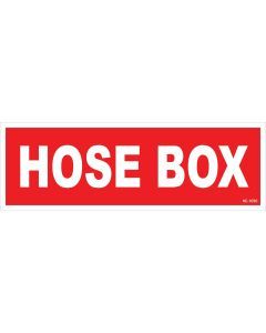 Hose Box Sign Board | Hose Box Signage