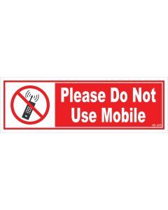 Do Not Use Mobile Sign Board | Do Not Use Mobile Signage
