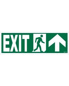 Exit With UP Arrow Sign Board | Exit With UP Arrow Signage