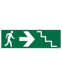 Steps With Left Arrow Sign Board | Steps With Left Arrow Signage