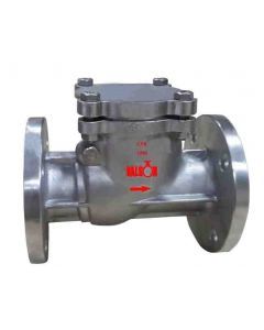 S S 304 (CF8) Swing type Check Valve (NRV) bolted bonnet Flanged - 150 Class-CF 8-SS 304-1 1/4