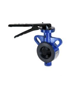 Cast Iron Butterfly Valve Wafer Type (ISI Marked) - PN 16 CR-21A  -  Sant Valve