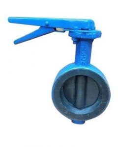 S S Wafer Type Butterfly Valve M S Lever Operated MESCO