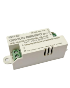 SP-718 12V 1Amp LED Strip Light Driver - Pack Of 5 with 2 Year Warranty