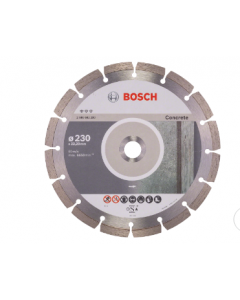 DIAMOND CUTTING DISC Standard for Concrete with 25 mm Bore 2608602543 - Bosch
