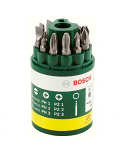 10 Pcs Screwdriver Bit Set 2607019454 - Bosch