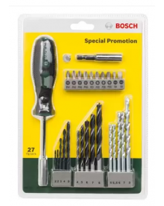 27 Pcs Drill And Screwdriver Bit Set 2607017201 - Bosch