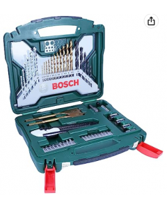 50 piece X-Line accessory case 2607019327 - Bosch