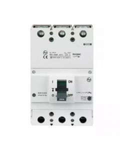 L&T DU250C ( 125-160A) - 3POLE / 25kA MCCB With Thermal Magnetic Release