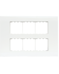 TRESSA SOLID PLATES (White) - ROMA Classic -12 Module