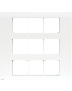 TRESSA SOLID PLATES (White) - ROMA Classic -18 Module