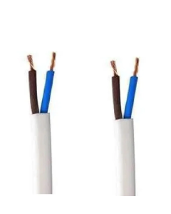 2 Core 1.5 SQ MM Flexible Cable White 2000mtr 48 Strands Copper Polycab