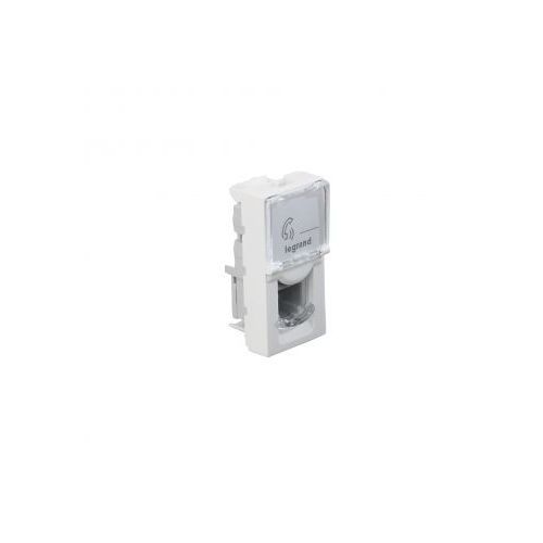 Telephone socket - RJ11 with shutter - 1 module - Arteor Legrand