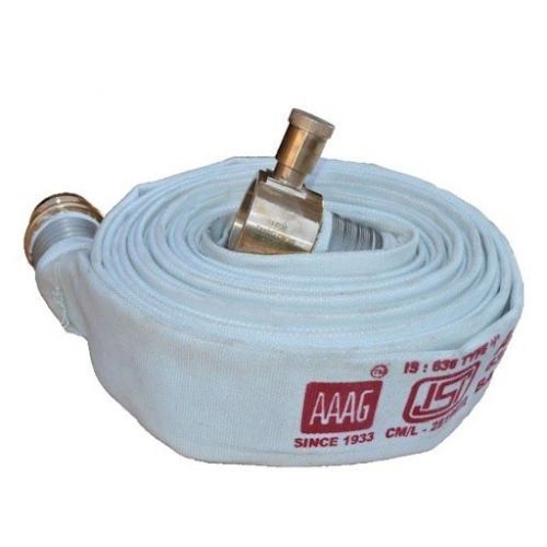 RRL Fire Hoses 15 Mtr IS : 636 SS-304 with coupling - AAAG India