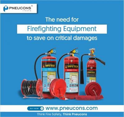 The need for firefighting equipment to save on critical damages